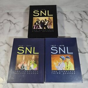 SNL Saturday Night Live The Complete Seasons 1 2‎ & 3 DVD Box Set Comedy TV